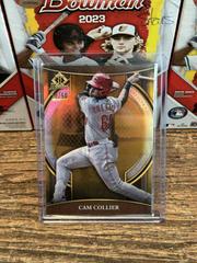 Cam Collier [Gold] #BI-4 Baseball Cards 2023 Bowman Invicta Prices