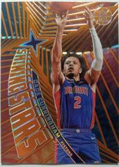 Cade Cunningham [Orange] Basketball Cards 2021 Panini Illusions Shining Stars Prices
