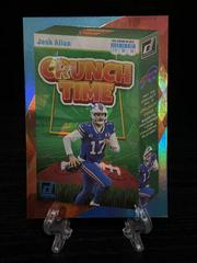 Josh Allen [Cubic] #CT-4 Football Cards 2023 Panini Donruss Crunch Time Prices