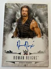 Roman Reigns Wrestling Cards 2016 Topps WWE Undisputed Autographs Prices