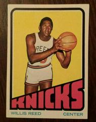 Willis Reed #129 Basketball Cards 1972 Topps Prices