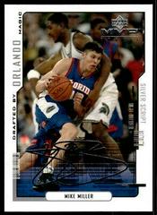 Mike Miller [Silver Script] Basketball Cards 2000 Upper Deck MVP Prices