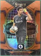 Emiliano Martinez [Orange] Soccer Cards 2022 Panini Select Premier League Prices