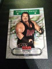 Rhyno #HH-31 Wrestling Cards 2019 Topps WWE RAW Hometown Heroes Prices