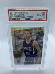 Nik Stauskas [Prizm] #38 Basketball Cards 2014 Panini Prizm SP Variations Prices