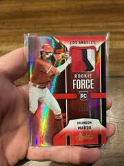 Brandon Marsh [Spectrum Red] Baseball Cards 2022 Panini Absolute Rookie Force Prices