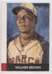 Willard Brown #7 Baseball Cards 1990 Eclipse Stars of the Negro Leagues Prices