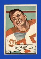 Fred Williams #121 Football Cards 1952 Bowman Large Prices