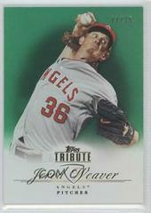 Jered Weaver Baseball Cards 2012 Topps Tribute Prices