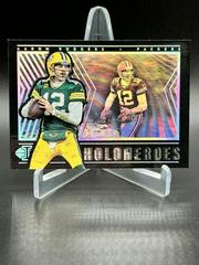 Aaron Rodgers #HH-4 Football Cards 2022 Panini Illusions HoloHeroes Prices