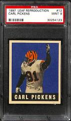Carl Pickens Football Cards 1997 Leaf Reproductions Prices