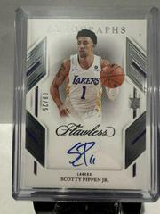 Scotty Pippen Jr. #36 Basketball Cards 2022 Panini Flawless Autograph Prices