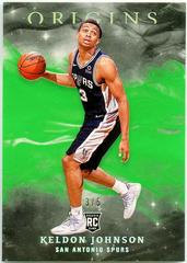 Keldon Johnson [Jersey Autograph Green] Basketball Cards 2019 Panini Origins Prices