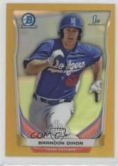 Brandon Dixon [Gold Refractor] #BCP62 Baseball Cards 2014 Bowman Chrome Prospects Prices