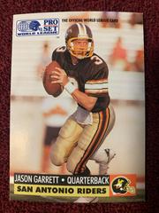 Jason Garrett Football Cards 1991 Pro Set Wlaf Inserts Prices