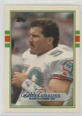 Barry Krauss Football Cards 1989 Topps Traded Prices