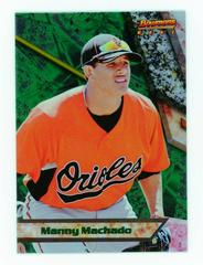 Manny Machado [Refractor] Baseball Cards 2011 Bowman's Best Prospects Prices