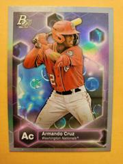 Armando Cruz #PE-24 Baseball Cards 2022 Bowman Platinum Precious Elements Prices