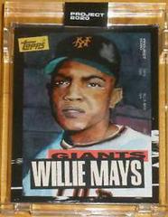 Willie Mays #101 Baseball Cards 2020 Topps Project 2020 Prices