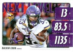 Dalvin Cook #NLS-DC Football Cards 2020 Panini Score Next Level Stats Prices