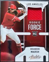 Brandon Marsh #RF-BM Baseball Cards 2022 Panini Absolute Rookie Force Prices
