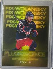Trey Fix Wolansky [Gold] #F-22 Hockey Cards 2022 Upper Deck Fluorescence Prices