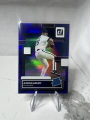 Aaron Ashby [Holo Purple] #36 Baseball Cards 2022 Panini Donruss Prices