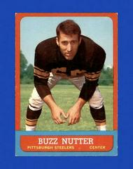 Buzz Nutter #128 Football Cards 1963 Topps Prices