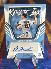 Anthony Bender [Retail] #RKI-AB Baseball Cards 2022 Panini Absolute Rookie Ink Autographs Prices