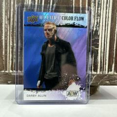 Darby Allin [Blue Purple] #R-45 Wrestling Cards 2022 Upper Deck Allure AEW Color Flow Prices