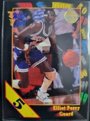 Elliot Perry #21 Basketball Cards 1991 Wild Card Prices