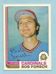 Bob Forsch #34 Baseball Cards 1982 O Pee Chee Prices