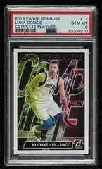 Luka Doncic #11 Basketball Cards 2019 Panini Donruss Complete Players Prices