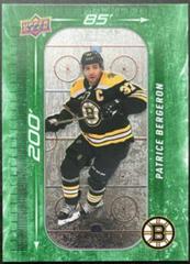 Patrice Bergeron [Green] #DM-93 Hockey Cards 2023 Upper Deck 200' x 85' Prices