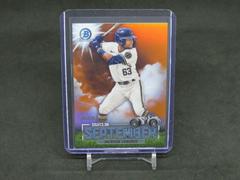 Jackson Chourio [Orange] Baseball Cards 2023 Bowman Sights on September Prices