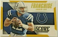 Andrew Luck [Gold] #15 Football Cards 2015 Panini Score Franchise Prices
