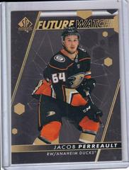Jacob Perreault [Limited Black] #109 Hockey Cards 2022 SP Authentic Prices