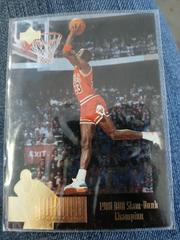 Michael [1988 Slam Dunk Champ  Jumbo] Basketball Cards 1995 Upper Deck Jordan Collection Prices