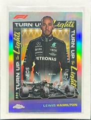 Lewis Hamilton [Orange Refractor] #TUTL-LH Racing Cards 2023 Topps Chrome Formula 1 Turn Up the Lights Prices