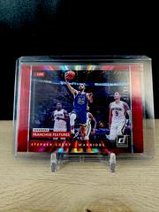 Stephen Curry [Red Laser] #18 Basketball Cards 2021 Panini Donruss Franchise Features Prices