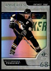 Jaromir Jagr #P-14 Hockey Cards 2020 SP Signature Edition Legends Profiles Prices
