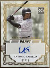 Antonio Cabello #BA-AC1 Baseball Cards 2020 Leaf Ultimate Autographs Prices