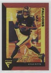 Kyle Pitts [Red] #FX-10 Football Cards 2021 Panini Chronicles Flux Rookies Prices