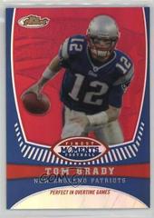 Tom Brady [Refractor] #TB16 Football Cards 2008 Topps Finest Tom Brady Moments Prices