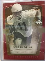 Larry Fitzgerald #62 Football Cards 2004 Flair Prices