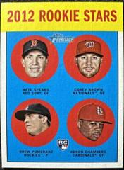2012 Rookie Stars #321 Baseball Cards 2012 Topps Heritage Prices