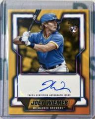 Joey Wiemer #TJA-JW Baseball Cards 2023 Topps Japan Edition Autographs Prices