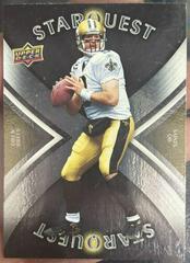 Drew Brees #SQ10 Football Cards 2008 Upper Deck First Edition Starquest Prices