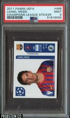 Lionel Messi #496 Soccer Cards 2011 Panini UEFA Champions League Sticker Prices