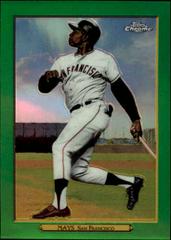 Willie Mays [Green] #TRC-77 Baseball Cards 2020 Topps Turkey Red Chrome Prices